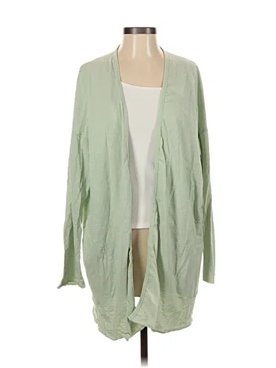 Pre-owned Lezat Cardigan Sweater In Green