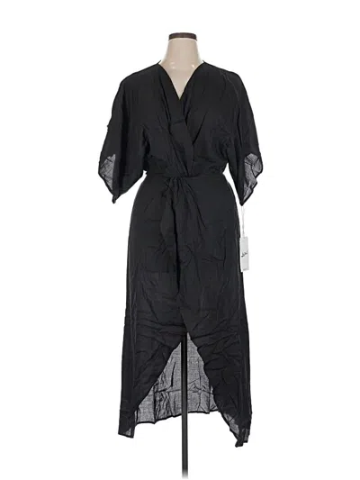 Lezat Casual Dress In Black