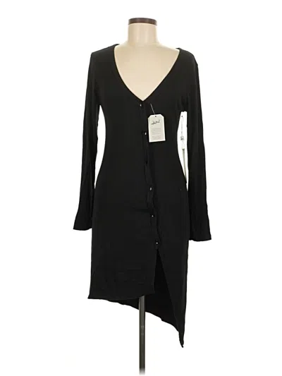 Lezat Casual Dress In Black
