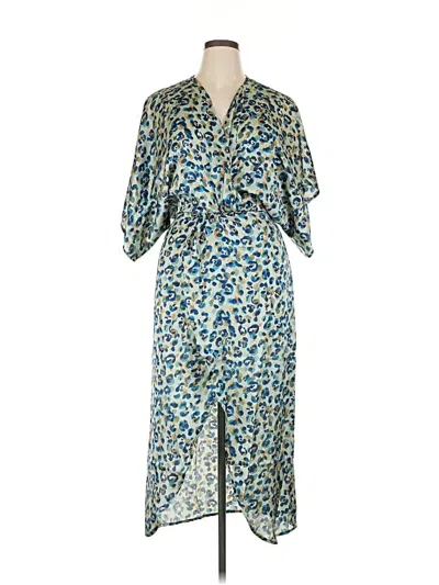 Lezat Casual Dress In Blue