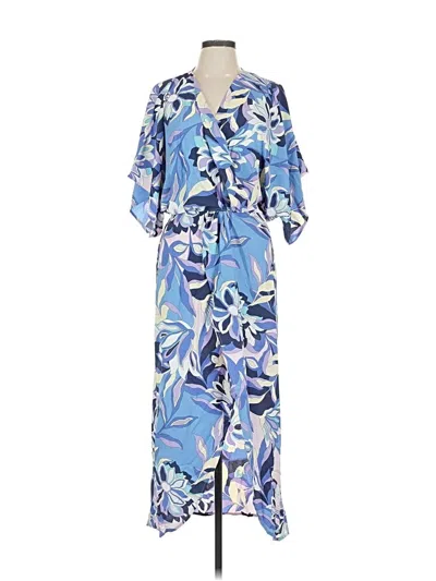 Pre-owned Lezat Casual Dress In Blue