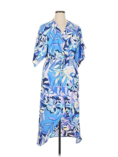 Lezat Casual Dress In Blue