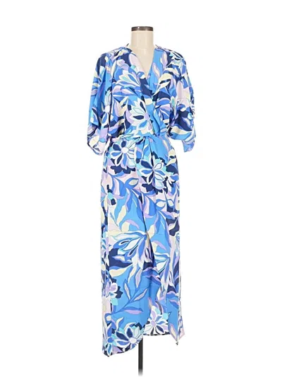 Lezat Casual Dress In Blue