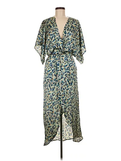 Pre-owned Lezat Casual Dress In Blue