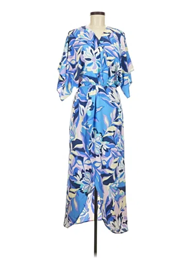 Pre-owned Lezat Casual Dress In Blue