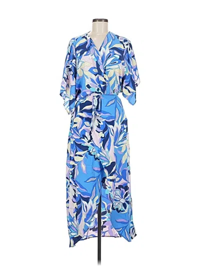 Pre-owned Lezat Casual Dress In Blue