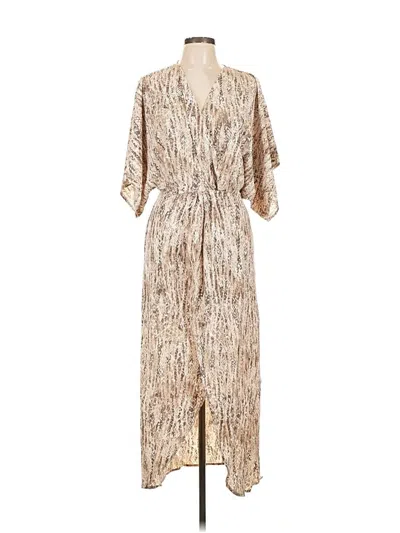 Lezat Casual Dress In Neutral