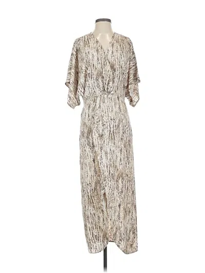 Lezat Casual Dress In Gray