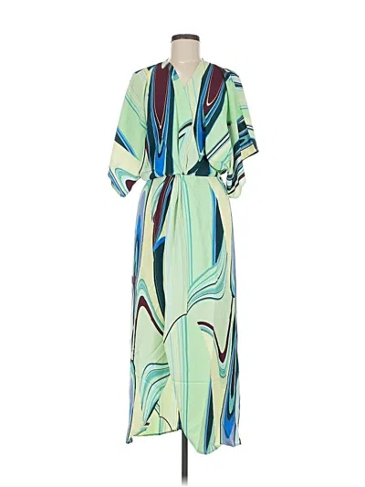 Lezat Casual Dress In Green