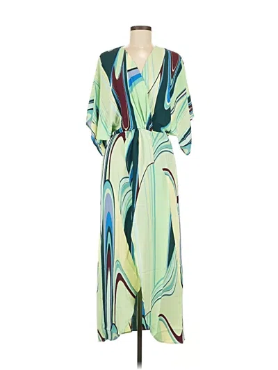 Lezat Casual Dress In Green