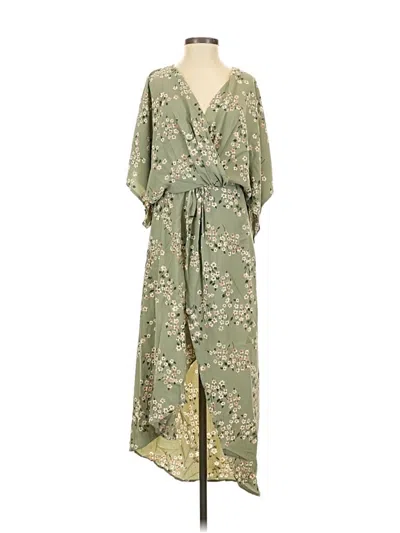 Lezat Casual Dress In Green