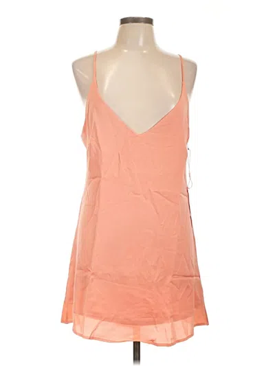 Lezat Casual Dress In Orange