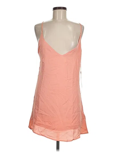 Lezat Casual Dress In Orange