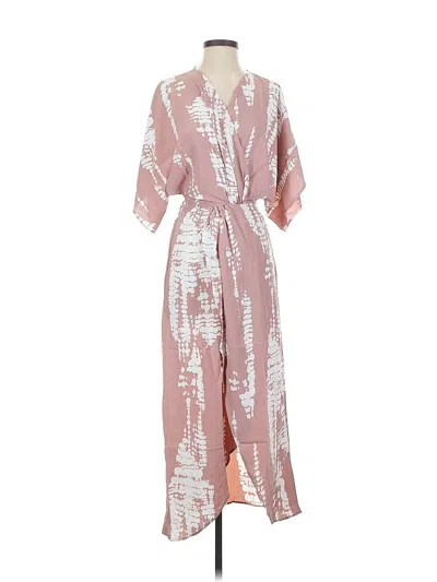 Pre-owned Lezat Casual Dress In Pink