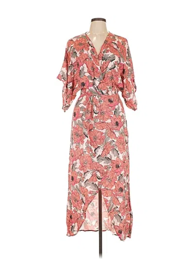 Pre-owned Lezat Casual Dress In Pink