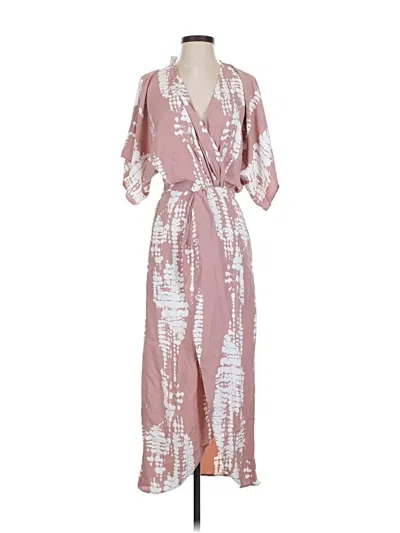 Pre-owned Lezat Casual Dress In Pink