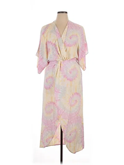 Pre-owned Lezat Casual Dress In Pink
