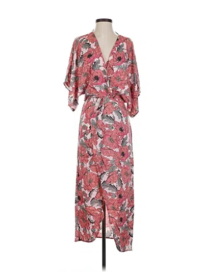 Pre-owned Lezat Casual Dress In Red