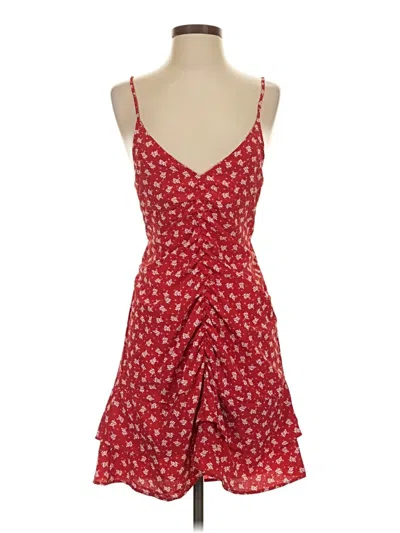 Pre-owned Lezat Casual Dress In Red