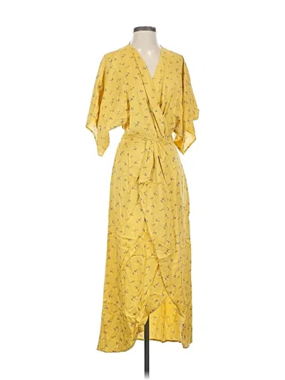 Lezat Casual Dress In Yellow
