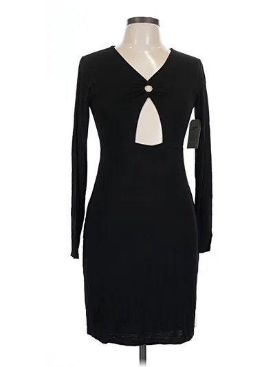 Pre-owned Lezat Cocktail Dress In Black
