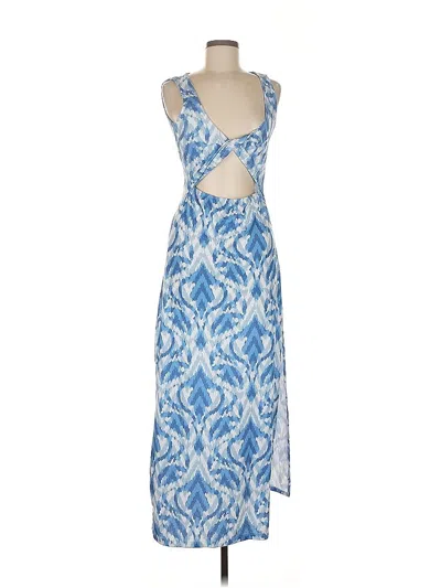 Pre-owned Lezat Cocktail Dress In Blue