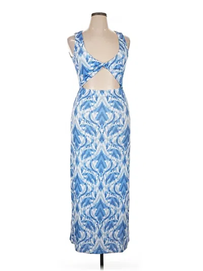 Pre-owned Lezat Cocktail Dress In Blue