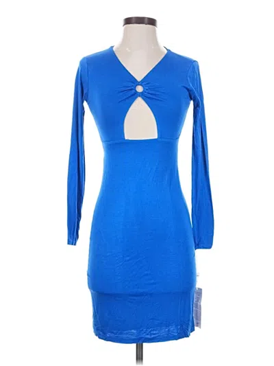 Pre-owned Lezat Cocktail Dress In Blue