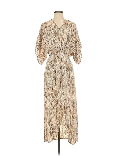 Lezat Cocktail Dress In Brown