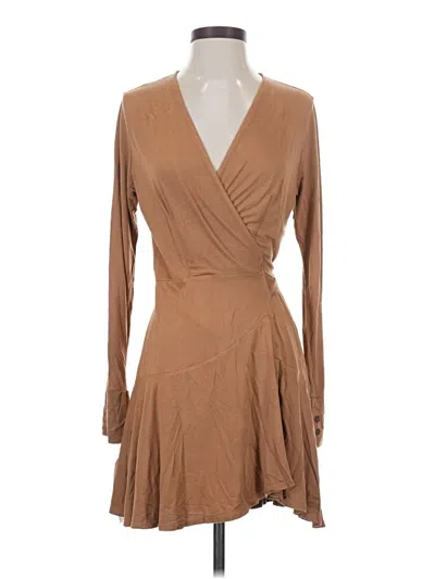 Pre-owned Lezat Cocktail Dress In Brown