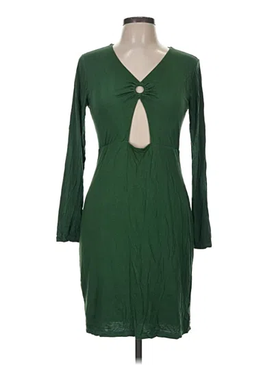 Pre-owned Lezat Cocktail Dress In Green