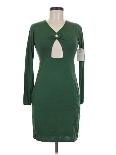 Lezat Cocktail Dress In Green
