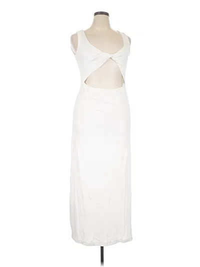 Lezat Cocktail Dress In White