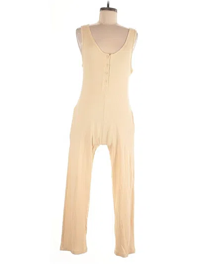 Pre-owned Lezat Jumpsuit In Brown