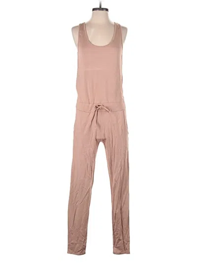 Pre-owned Lezat Jumpsuit In Brown