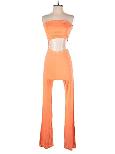 Lezat Jumpsuit In Orange