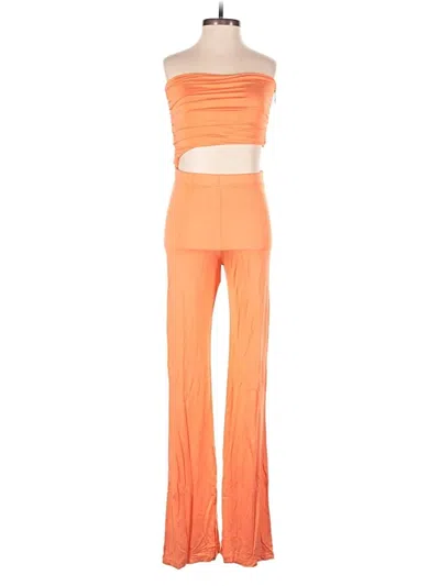 Lezat Jumpsuit In Orange