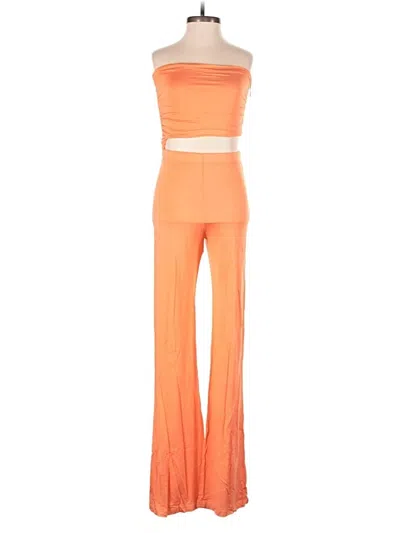Lezat Jumpsuit In Orange
