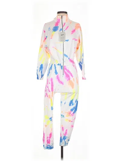 Pre-owned Lezat Jumpsuit In White