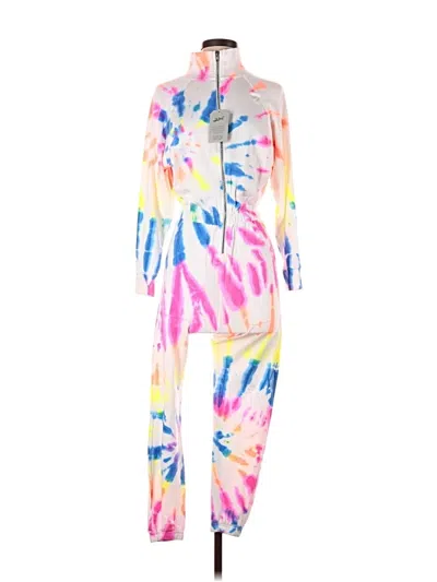 Pre-owned Lezat Jumpsuit In White