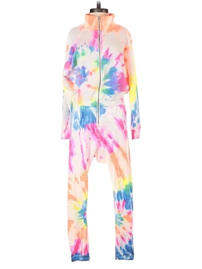 Pre-owned Lezat Jumpsuit In White