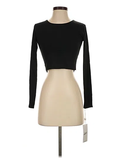 Pre-owned Lezat Long Sleeve Top Black Turtleneck Tops