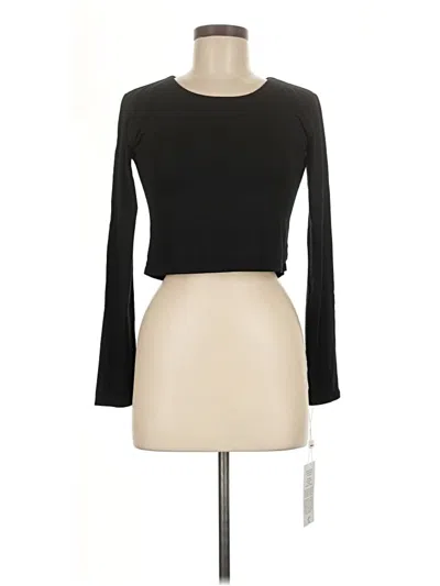 Pre-owned Lezat Long Sleeve T-shirt In Black