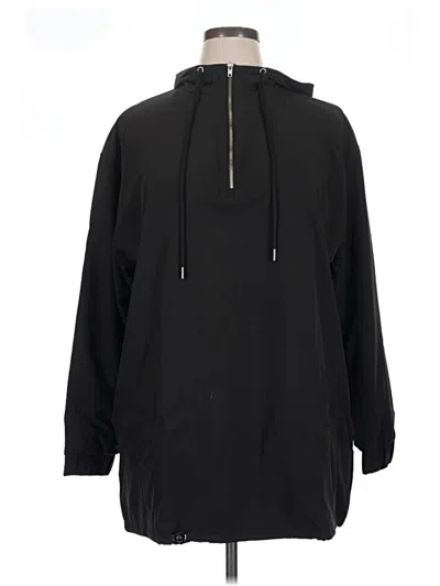 Pre-owned Lezat Raincoat In Black