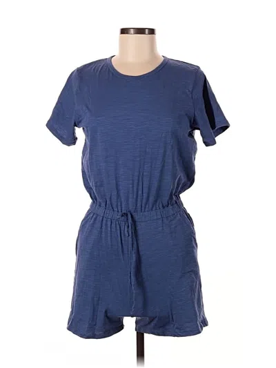 Pre-owned Lezat Romper In Blue