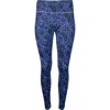 Lezat Sara Organic Cotton Legging In Blue