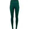 Lezat Sara Organic Cotton Legging In Green