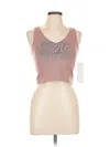 Lezat Tank Top Pink Strapless Neckline Tops In Multi