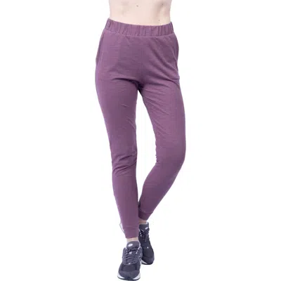 Lezat Tegan Organic Cotton Jogger Pant In Purple