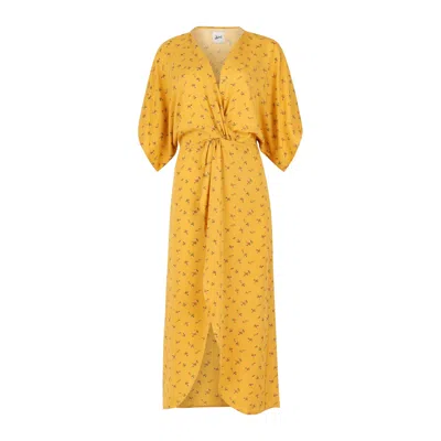 Lezat Women's Joey Maxi Dress - Golden Daisy